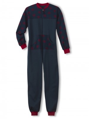 Kids' Calida Family & Friends Pyjama Pyjama Dark Sapphire | 893026-TDN