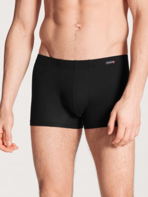 Men Calida Evolution Boxer Brief Underwear Schwarz | 869315-SOQ