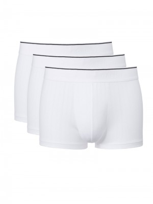 Men Calida Pure & Style Boxer, Value Pack Underwear Weiss | 175904-TQI