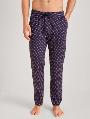 Men Calida Rmx Sleep Holiday Pants Sleepwear Sodalite Blue | 032946-STU