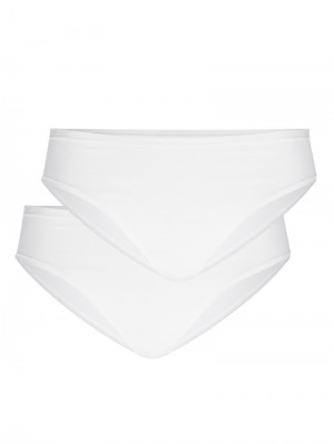 Women Calida Benefit Women Brief Underwear Weiss | 367091-BRG