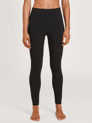 Women Calida Circular Lounge Leggings, Cradle To Cradle Certified® Yoga Black C2c | 623071-GFD