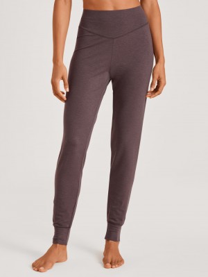 Women Calida Dsw Warming Pants Deepsleepwear Soft Taupe | 975632-DXN