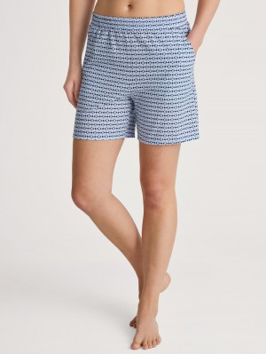 Women Calida Favourites Joy Shorts Sleepwear Endless Sky | 146259-JQI