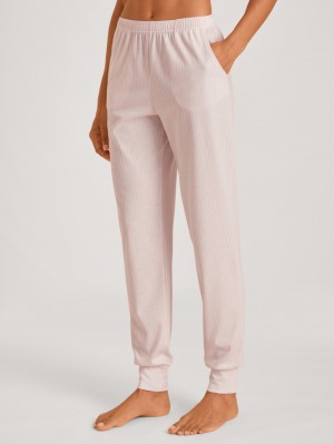 Women Calida Favourites Lavender Pants Sleepwear Pearl Blush | 751849-DIH