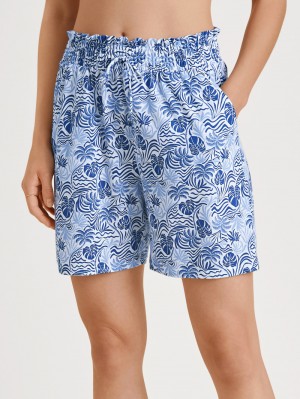 Women Calida Favourites Serenity Shorts Loungewear Sodalite Blue | 490536-UYF