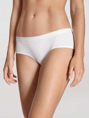 Women Calida Natural Joy Panty Underwear Weiss | 306897-BDH