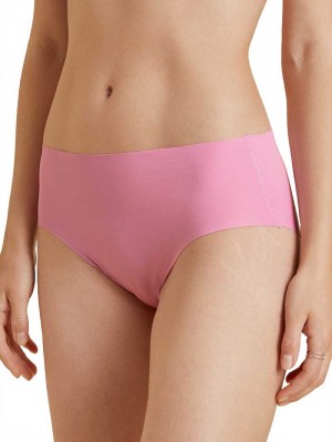 Women Calida Natural Skin Brief, Cradle To Cradle Certified® Underwear Bubble Gum Pink | 608543-VFQ