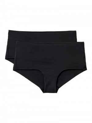 Women Calida Natural Skin Panty, Cradle To Cradle Certified® Underwear Black | 713290-JHY