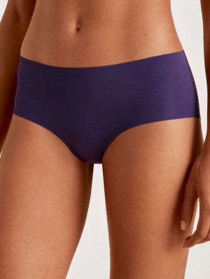 Women Calida Natural Skin Panty, Cradle To Cradle Certified® Underwear Parachute Purple | 598470-OFR