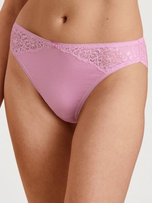 Women Calida Sensual Secrets Brief Underwear Bubble Gum Pink | 928635-RDZ