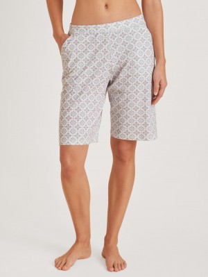 Women Calida Special Bermudas Sleepwear Pearl Blush | 217683-UDM