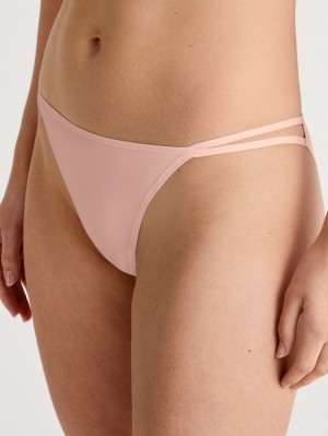 Women Calida Special Brief Underwear Pearl Blush | 608914-PIS