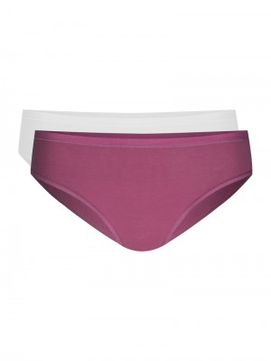 Women Calida Special Brief Underwear Red Violet | 263084-ZUD