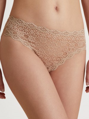 Women Calida Special Brief Underwear Soft Nude | 102483-DGZ