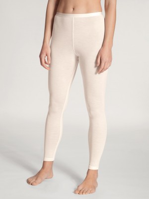 Women Calida True Confidence Leggings Underwear Light Ivory | 751948-EHB