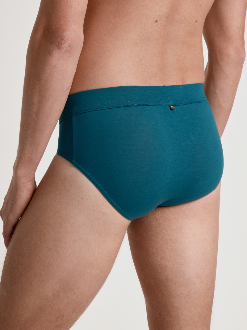 Men Calida Balanced Day Slip Underwear Legion Blue | 326745-ZCA