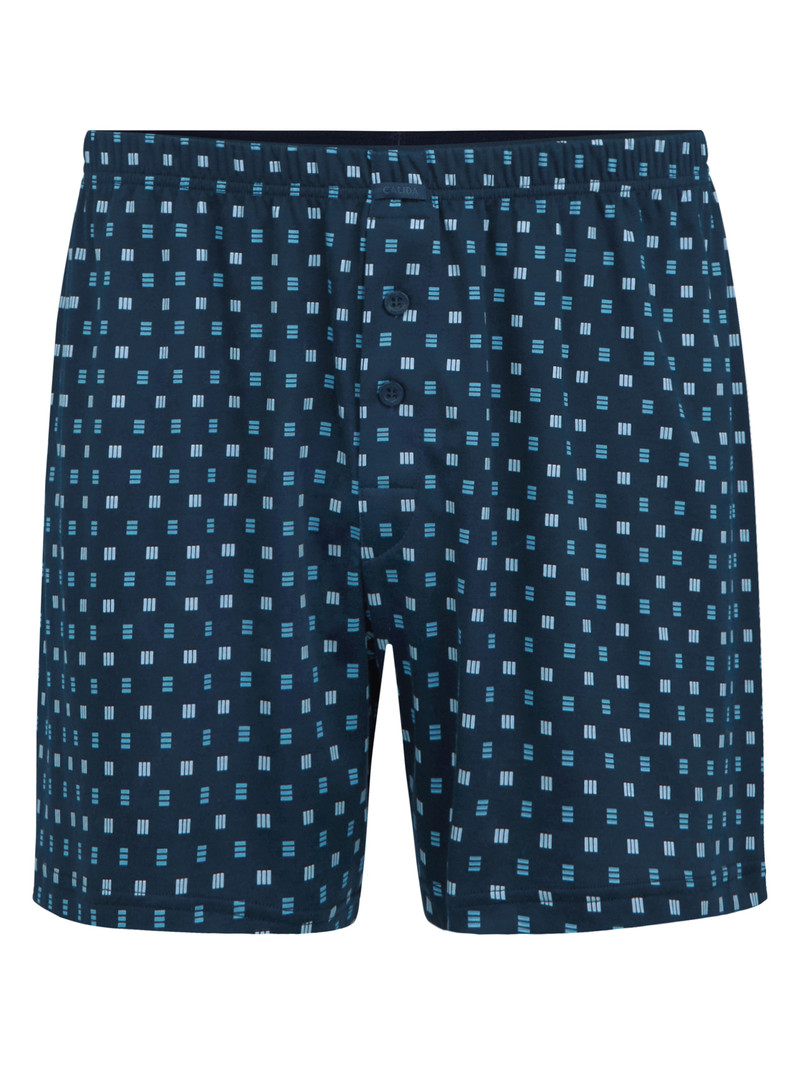 Men Calida Cotton Choice Boxer Shorts Underwear Storm Blue | 894670-CJW