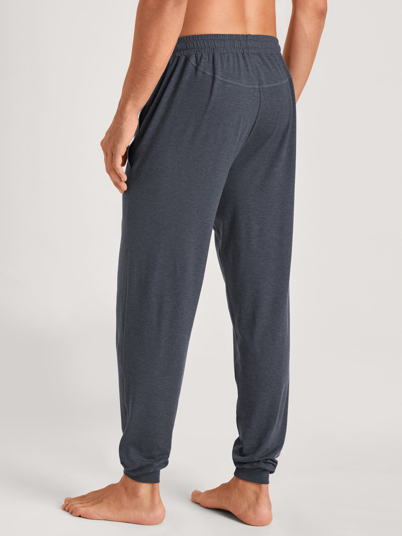 Men Calida Dsw Warming Pants Sleepwear Anthrazit | 489372-TCZ