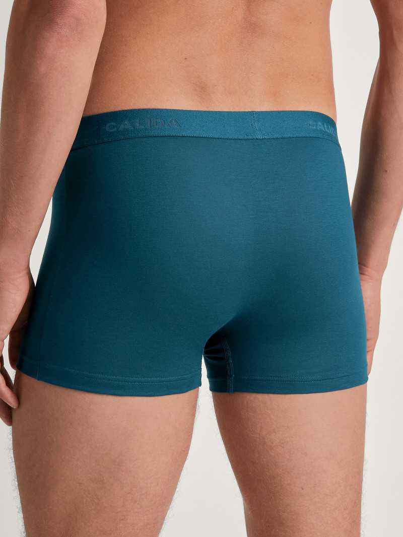 Men Calida Evolution Boxer Brief Underwear Legion Blue | 729834-FMH