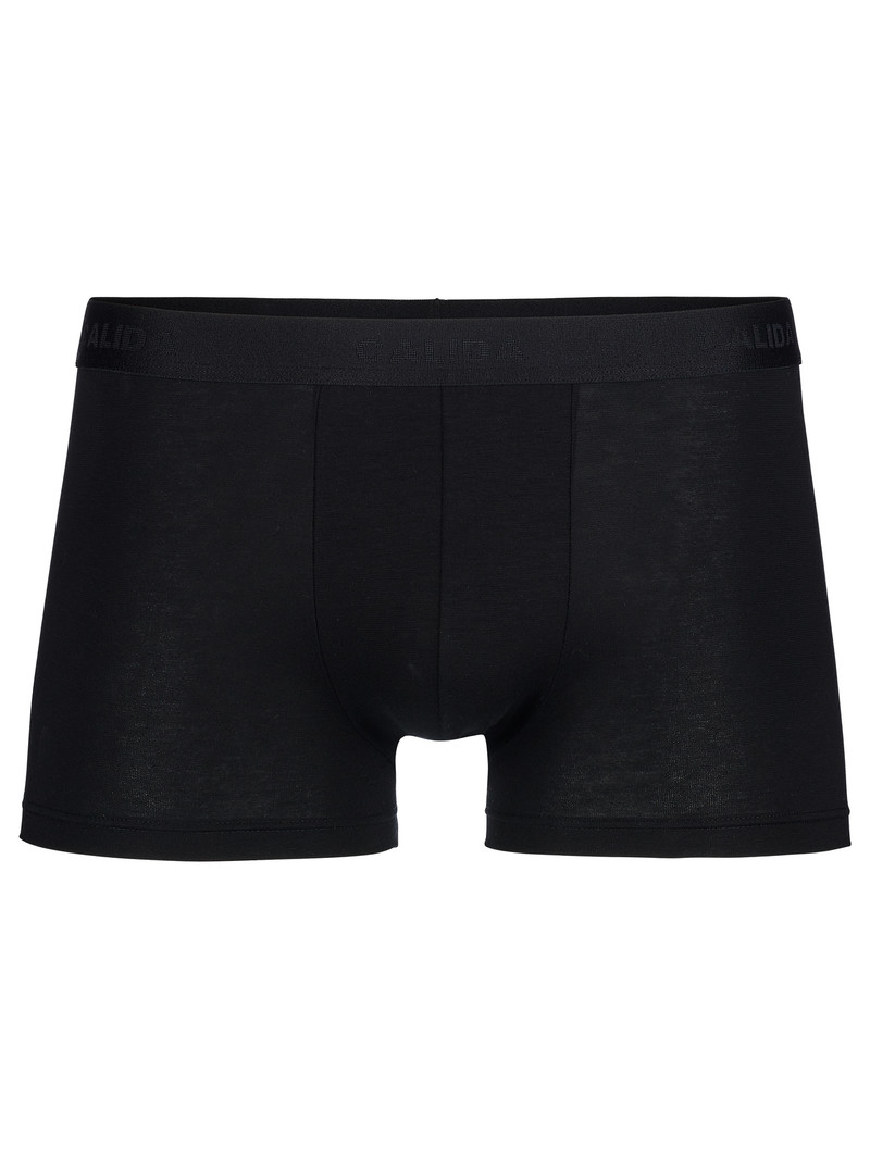 Men Calida Evolution Boxer Brief Underwear Schwarz | 064359-PGB