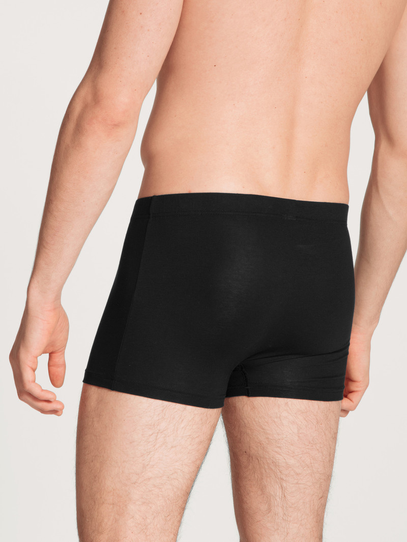 Men Calida Evolution Boxer Brief Underwear Schwarz | 869315-SOQ