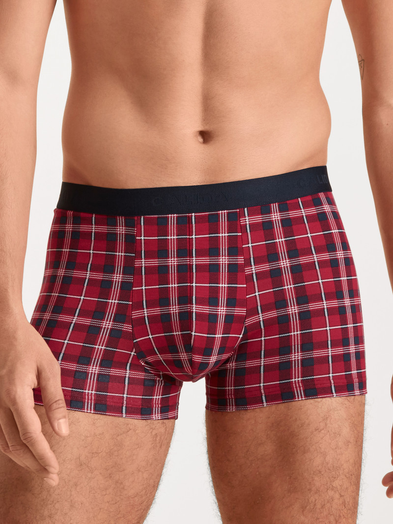 Men Calida Family & Friends Boxer Brief Sleepwear Rio Red | 650281-YBR