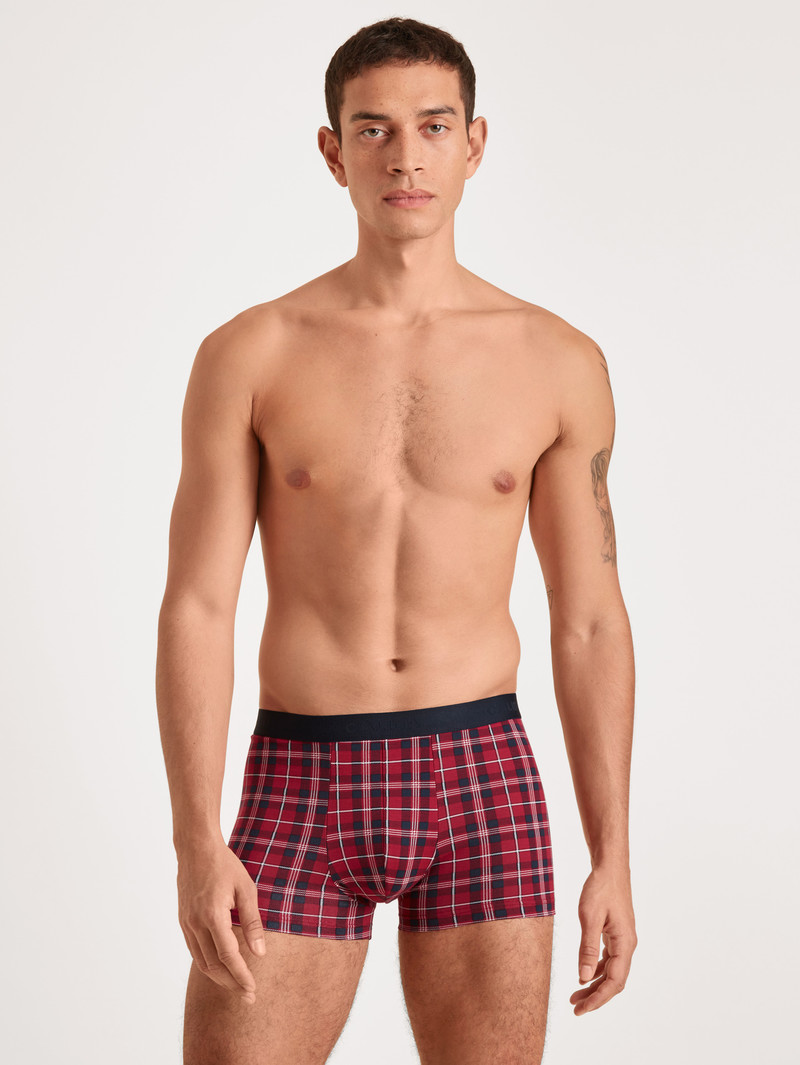 Men Calida Family & Friends Boxer Brief Sleepwear Rio Red | 650281-YBR