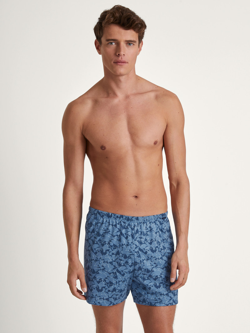 Men Calida Prints Boxer Shorts Underwear Vinyle | 809253-SLR