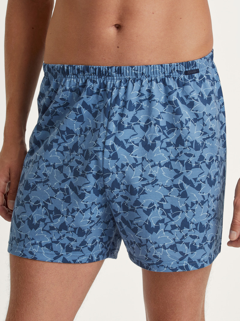 Men Calida Prints Boxer Shorts Underwear Vinyle | 809253-SLR