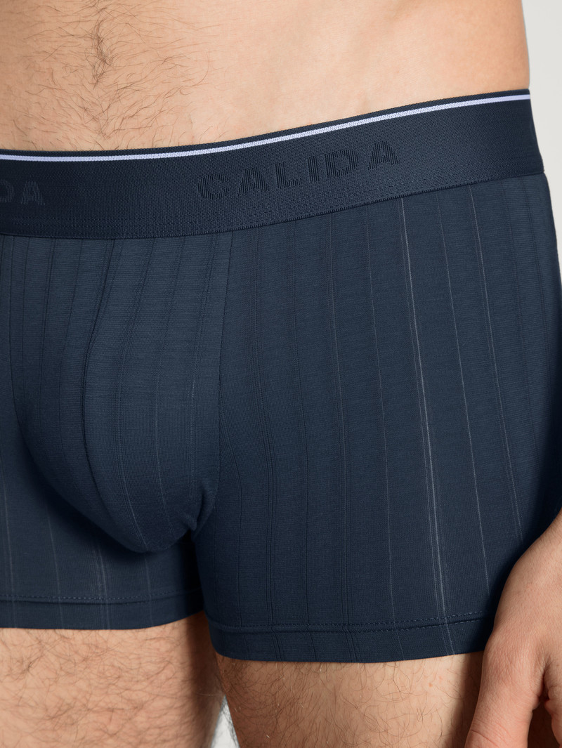 Men Calida Pure & Style Boxer, Value Pack Underwear Indigo Mood | 517429-XJT