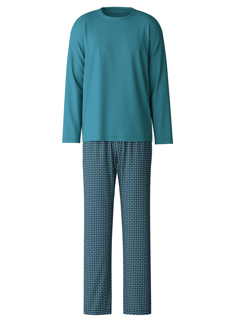 Men Calida Relax Streamline 3 Pyjama Sleepwear Storm Blue | 760329-PEO