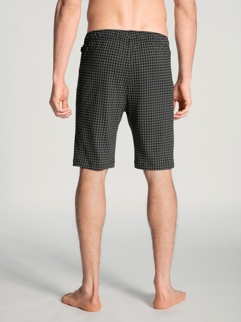 Men Calida Remix Basic Sleep Bermudas Sleepwear Fog | 538094-NSP