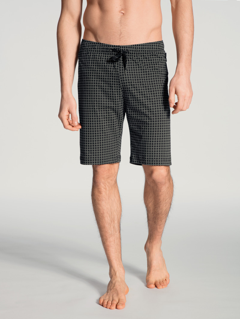 Men Calida Remix Basic Sleep Bermudas Sleepwear Fog | 538094-NSP