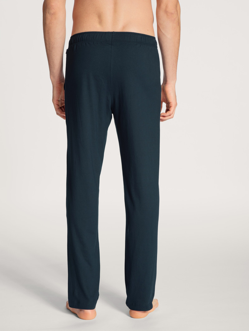 Men Calida Remix Basic Sleep Pants Sleepwear Dark Sapphire | 694320-GAZ