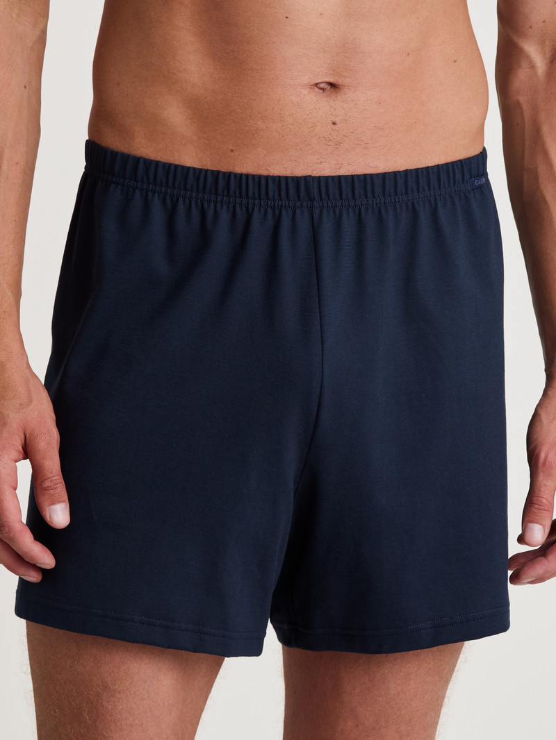 Men Calida Special Boxer Shorts, 2-pack Underwear Coronet Blue | 419682-TVZ