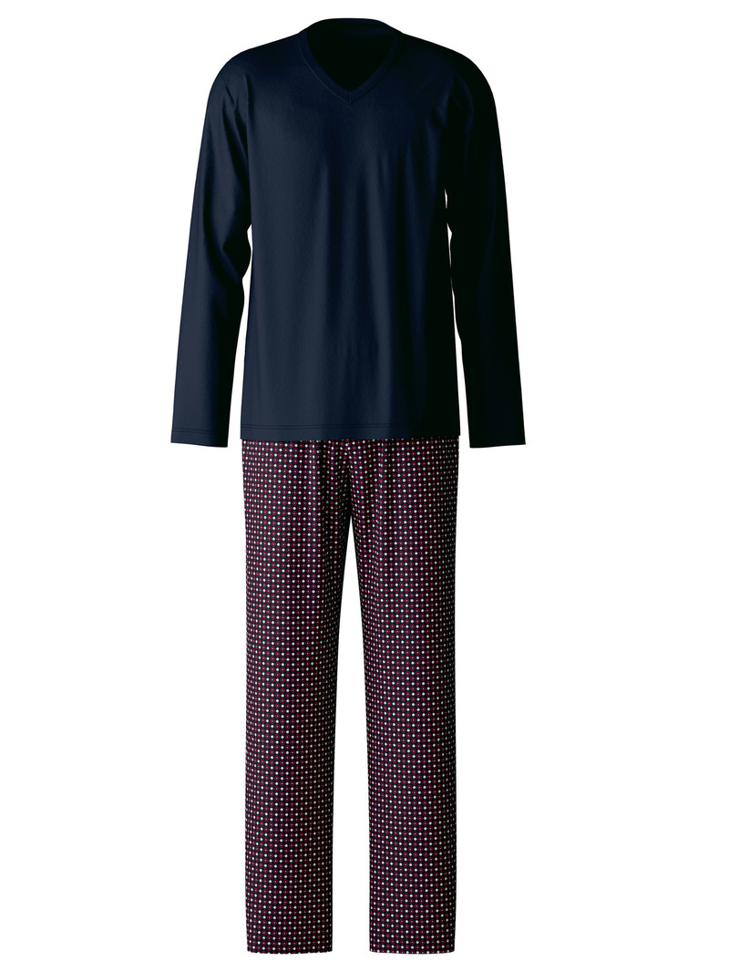 Men Calida Special Pyjama Sleepwear Blue Night | 763015-CYE