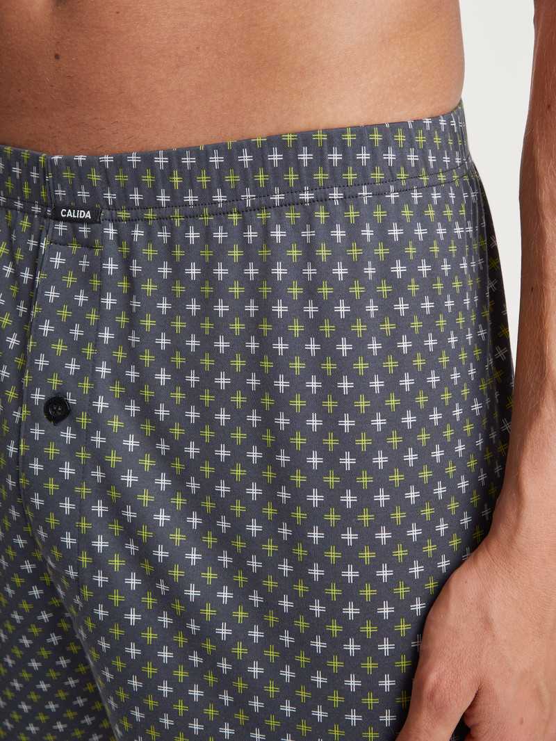 Men Calida Swiss Edition Boxer Shorts Underwear Anthrazit | 365914-EIZ