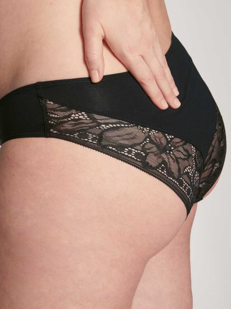 Women Calida 100% Nature Mum Brief, Regular Cut, Cradle To Cradle Certified® Underwear Black C2c | 213958-TQC