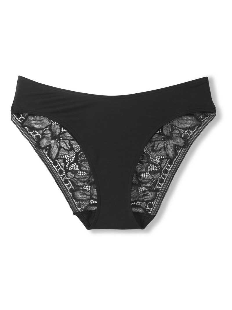 Women Calida 100% Nature Mum Brief, Regular Cut, Cradle To Cradle Certified® Underwear Black C2c | 213958-TQC