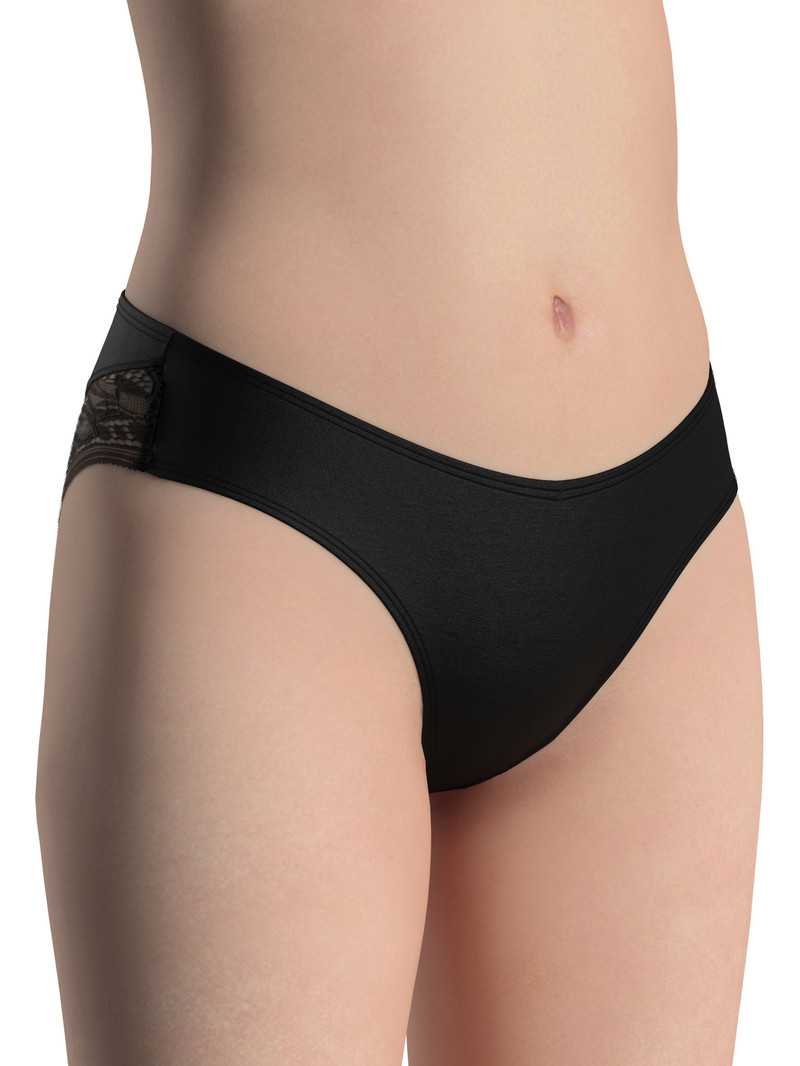 Women Calida 100% Nature Mum Brief, Regular Cut, Cradle To Cradle Certified® Underwear Black C2c | 213958-TQC