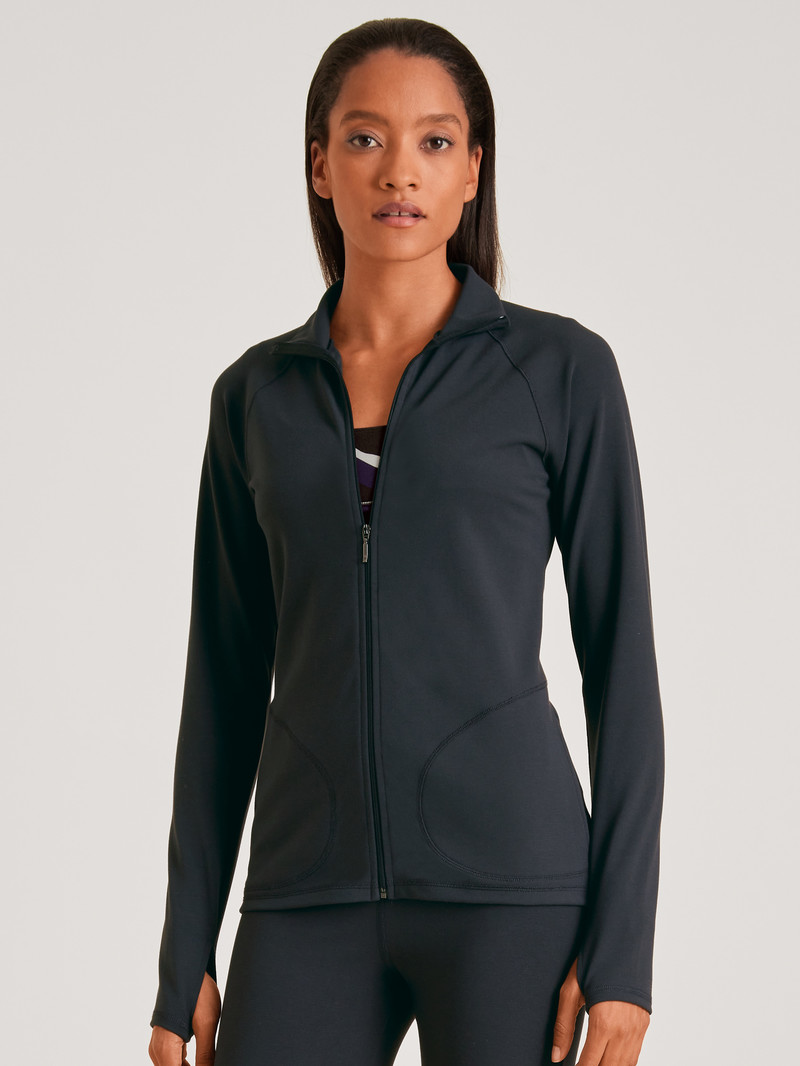 Women Calida 100% Nature Relax Jacket, Cradle To Cradle Certified® Yoga Phantom | 862074-SZJ