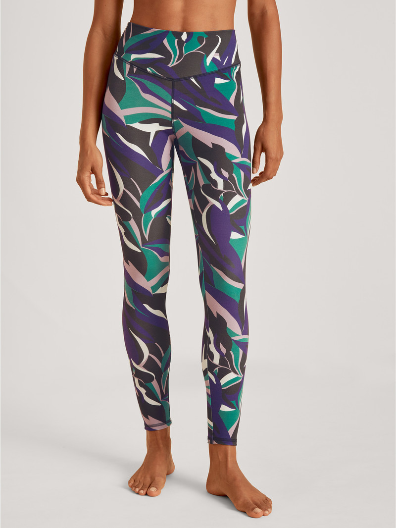 Women Calida 100% Nature Relax Leggings, Cradle To Cradle Certified® Loungewear Phantom | 618732-FZN