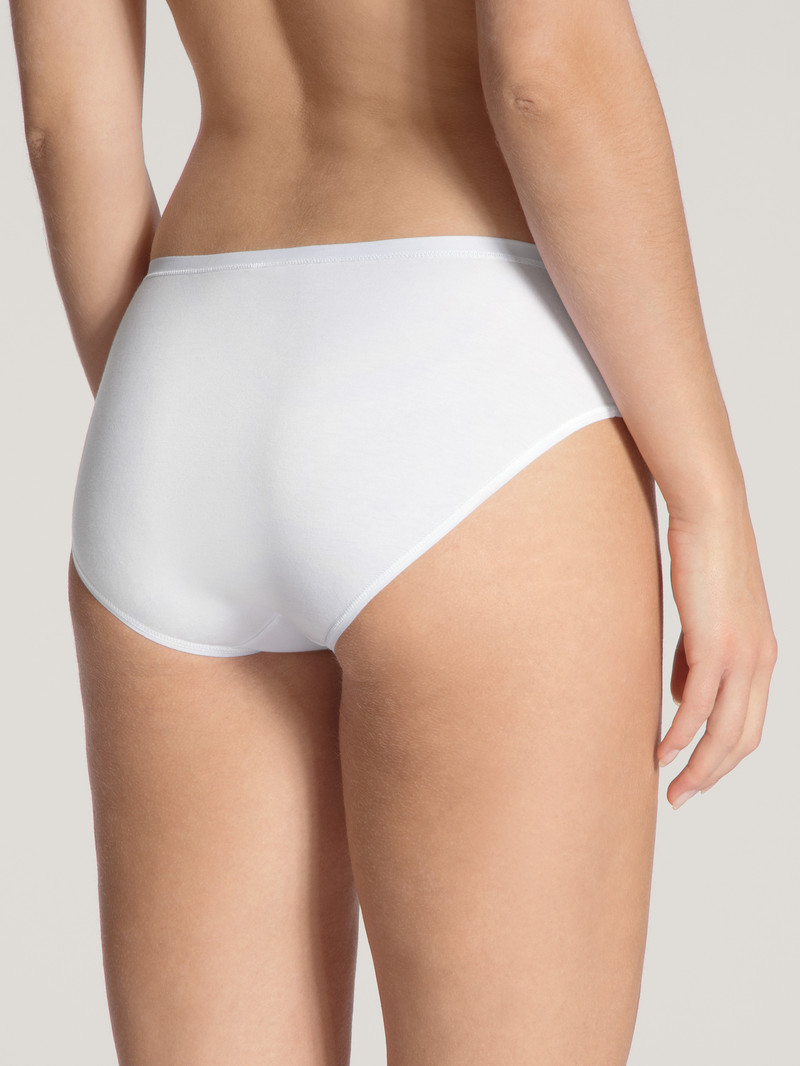 Women Calida Benefit Women Brief Underwear Weiss | 367091-BRG