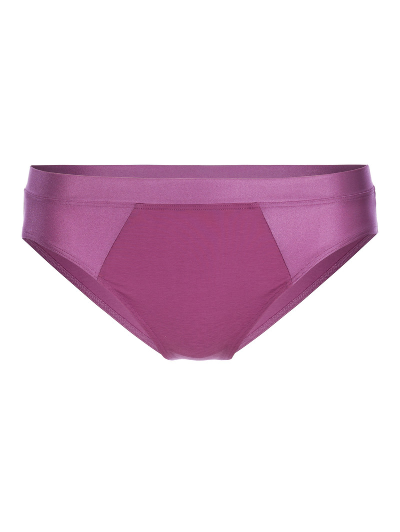 Women Calida Cate Brief Underwear Mulberry Mauve | 803549-VPZ