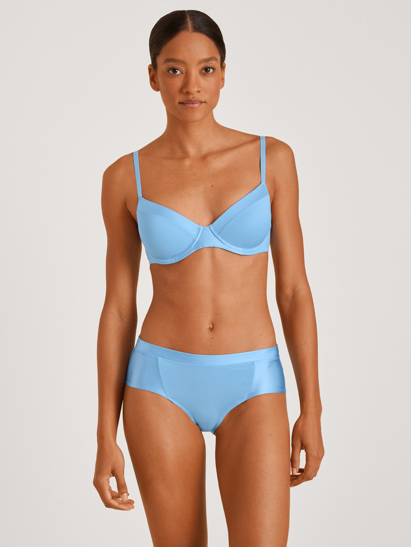 Women Calida Cate Panty, Low Cut Underwear Placid Blue | 850276-FJB