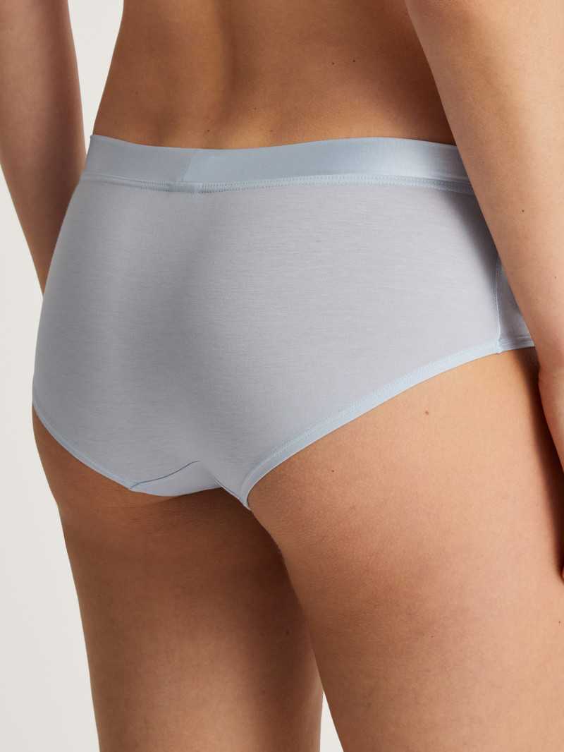 Women Calida Cate Panty, Low Cut Underwear Arctic Ice | 634251-DFA