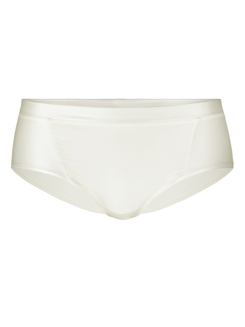 Women Calida Cate Panty, Low Cut Underwear Alabaster Crème | 367908-DLM