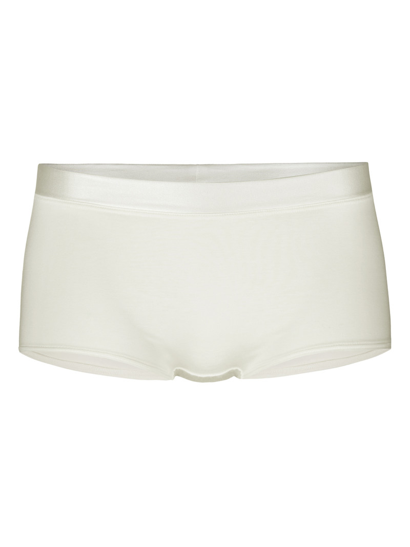 Women Calida Cate Shorty Regular Cut Underwear Alabaster Crème | 354971-YAM