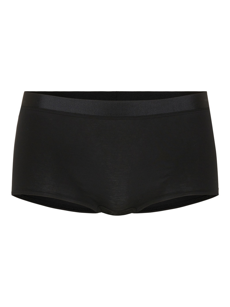 Women Calida Cate Shorty Regular Cut Underwear Schwarz | 751069-QXH